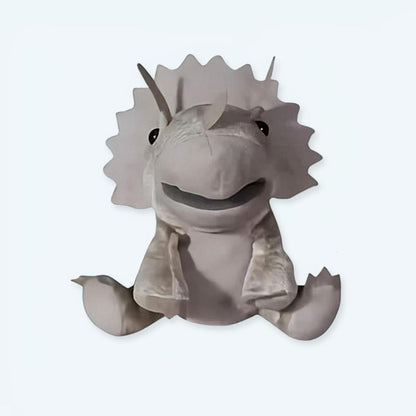 Peluche dinosaure marionnette douce enfant interactive