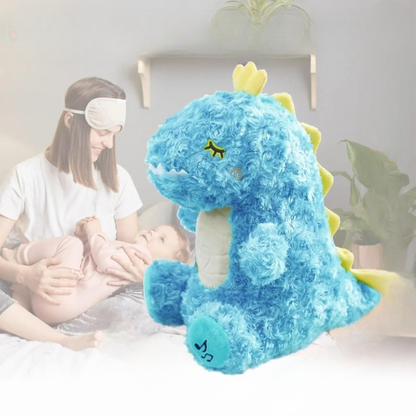 Peluche dinosaure mignon berceuse douce respiration