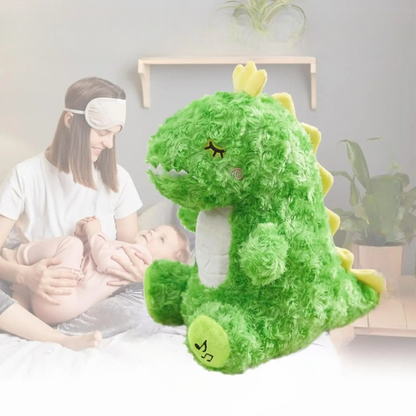 Peluche dinosaure mignon berceuse douce respiration