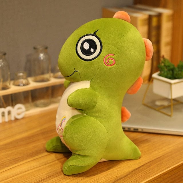 Peluche Dinosaure Mignon  Luke | Peluche World 30 cm / Vert