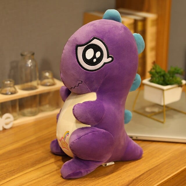 Peluche Dinosaure Mignon  Luke | Peluche World 30 cm / Violet