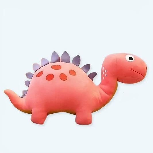 Peluche dinosaure rose amusant enfant doux câlin chambre