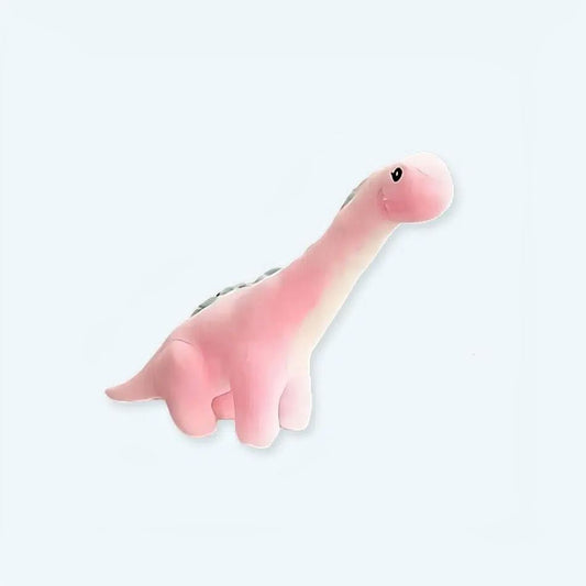 Peluche dinosaure rose enfant doux et câlin ambiance joyeuse