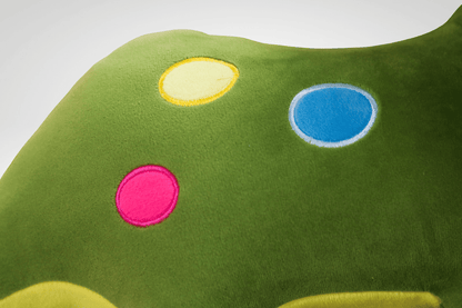 Peluche dinosaure triceratops aux couleurs vives