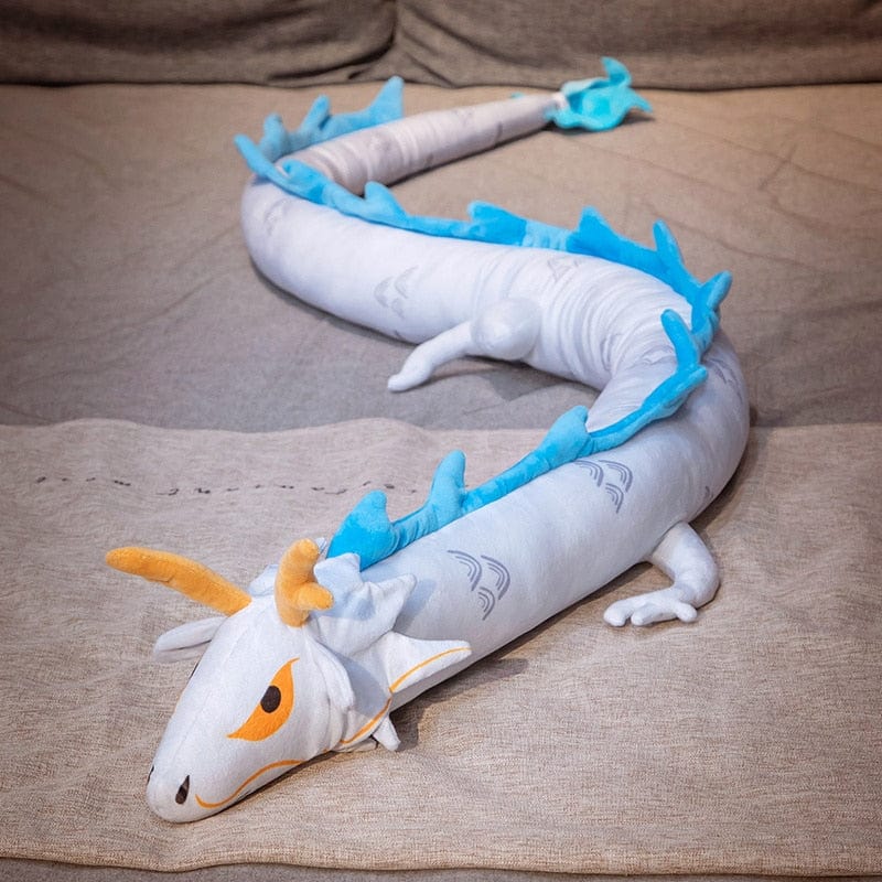 Peluche dragon géant coloré