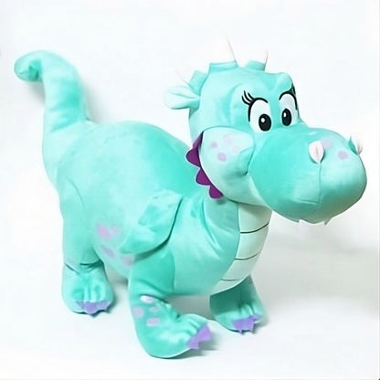 Peluche dragon vert doux compagnon enfant fantastique