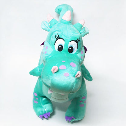 Peluche dragon vert doux compagnon enfant fantastique
