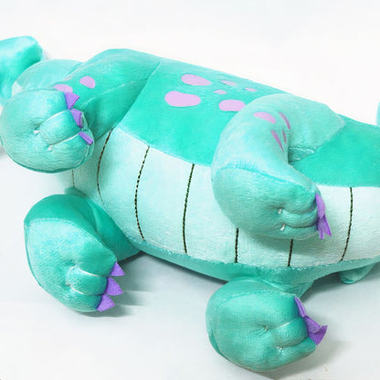 Peluche dragon vert doux compagnon enfant fantastique