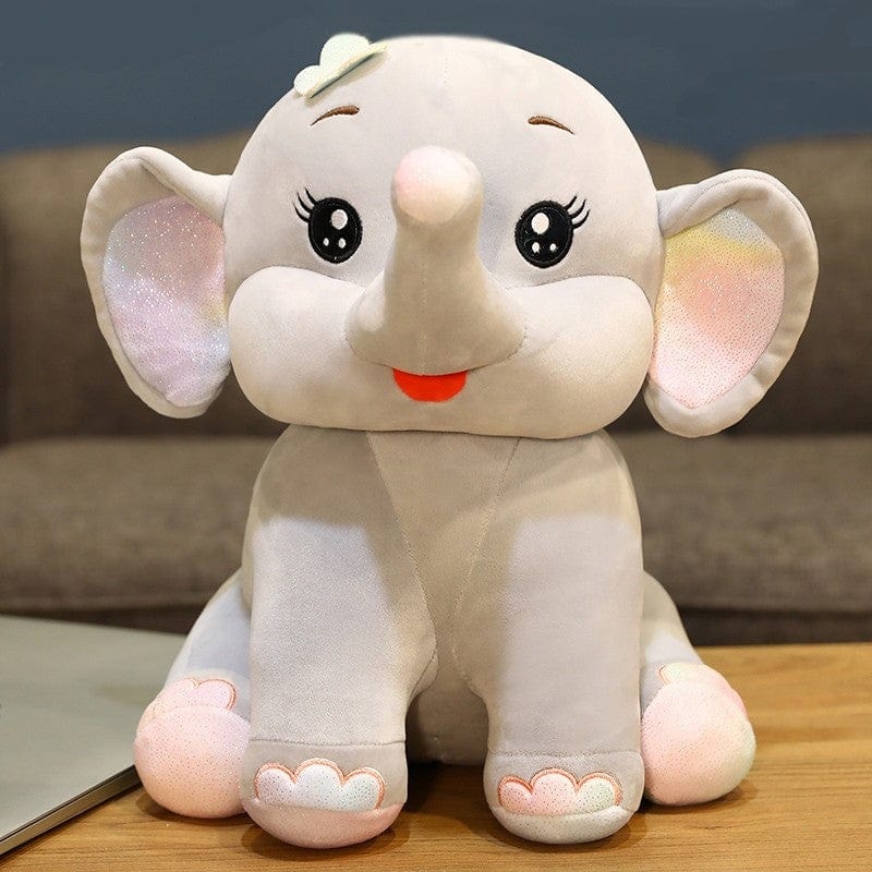 Peluche éléphant grand et mignon