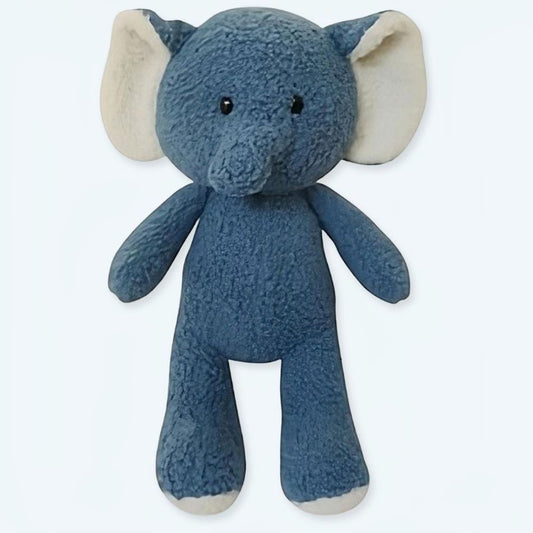 Peluche éléphant gris doux câlin enfant chambre cosy
