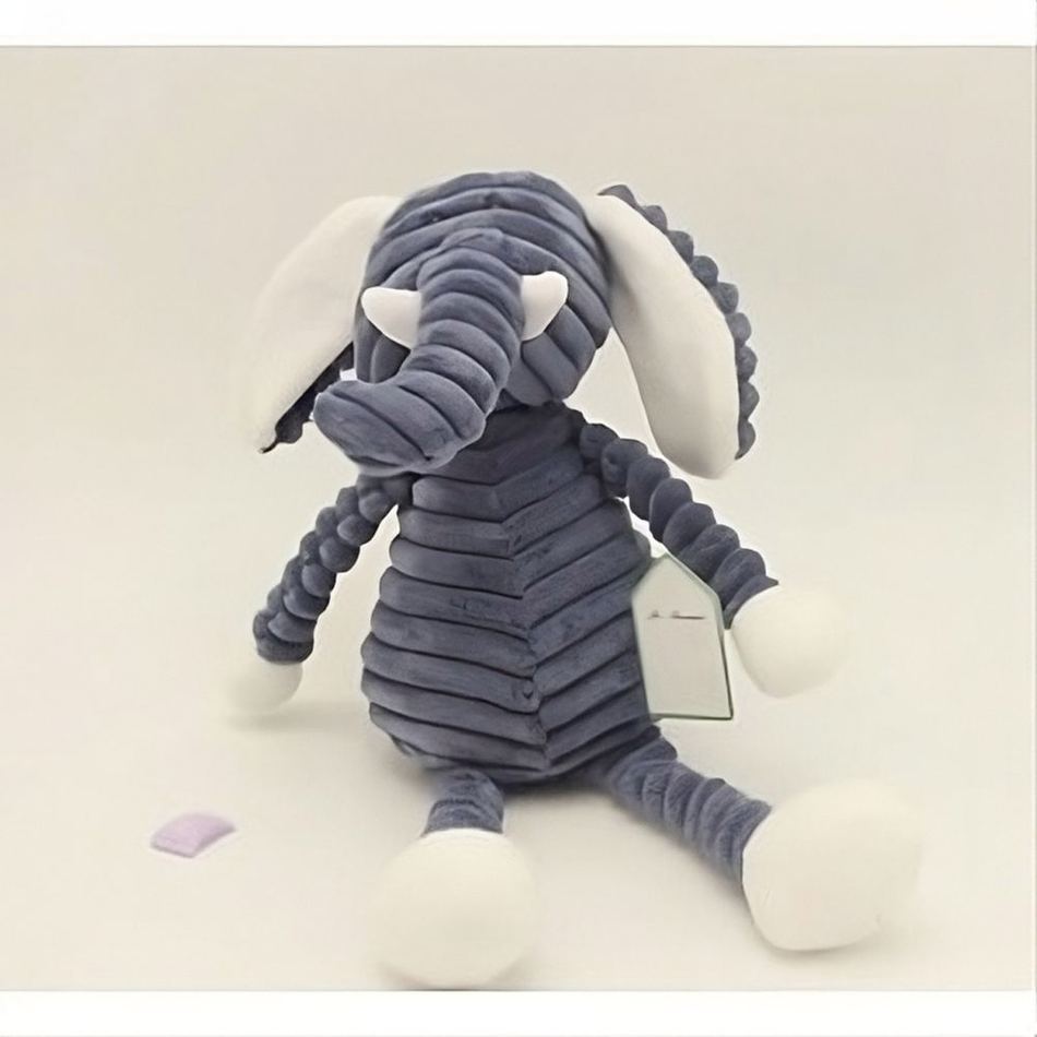 Peluche éléphant gris doux câlin enfant chambre déco