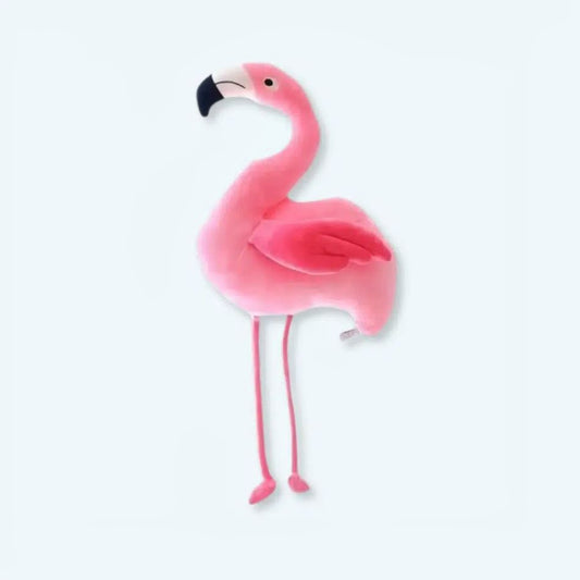 Peluche flamant rose câlin douceur enfant chambre
