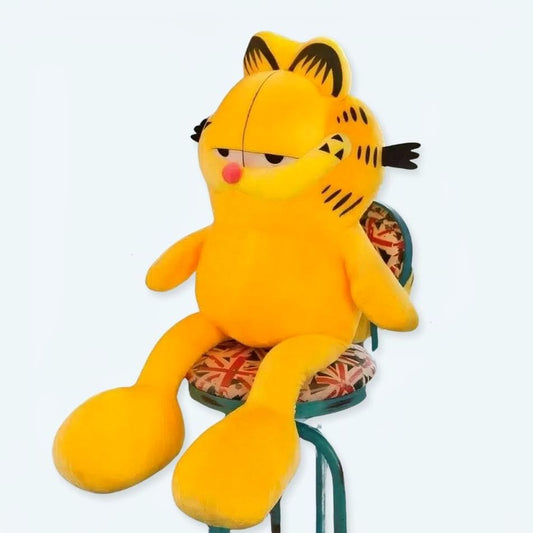 Peluche Garfield géante douce chat orange câlin cosy