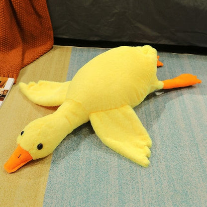 Peluche géante canard aux petites ailes