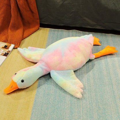 Peluche géante canard aux petites ailes