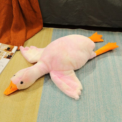 Peluche géante canard aux petites ailes