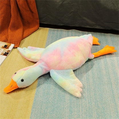 Peluche géante canard aux petites ailes