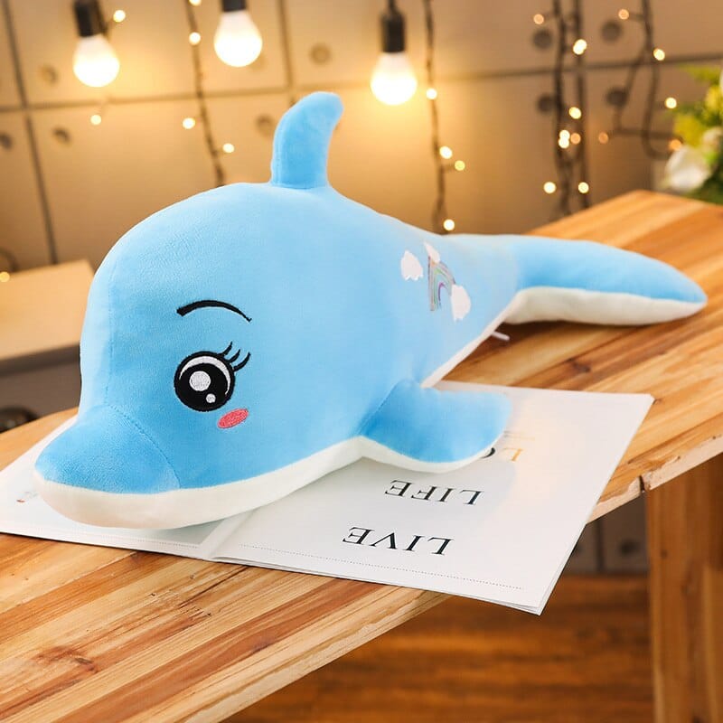 Peluche Géante Dauphin  Vague | Peluche World 60 cm