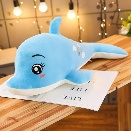 Peluche Géante Dauphin  Vague | Peluche World 60 cm