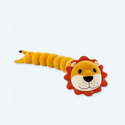Peluche géante lion doux câlin enfant safari chambre