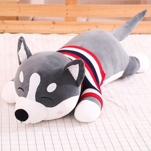 Peluche Géante Loup  Loupik | Peluche World 80 cm