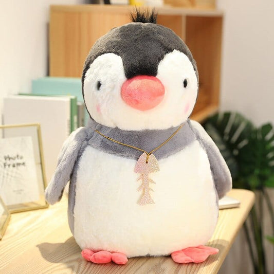 Peluche Géante Pingouin Banquise  Neigeux | Peluche World 25 cm