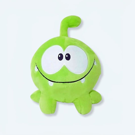 Peluche grenouille Om Nom verte douce enfant câlin