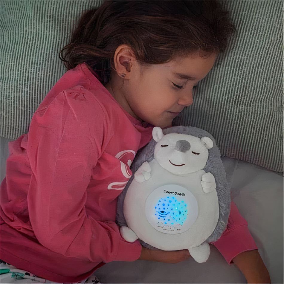 Peluche hérisson douce étoilée lumineuse chambre enfant
