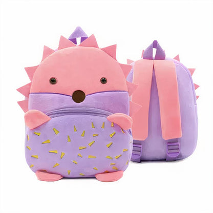 Peluche hérisson sac à dos doux enfant amusant