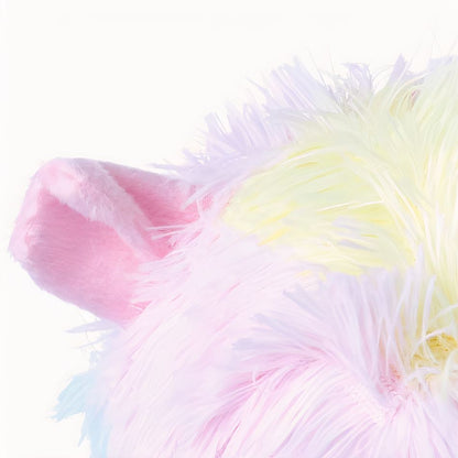 Peluche lama arc-en-ciel doux câlin décor pastel