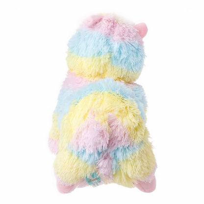 Peluche lama arc-en-ciel doux câlin décor pastel
