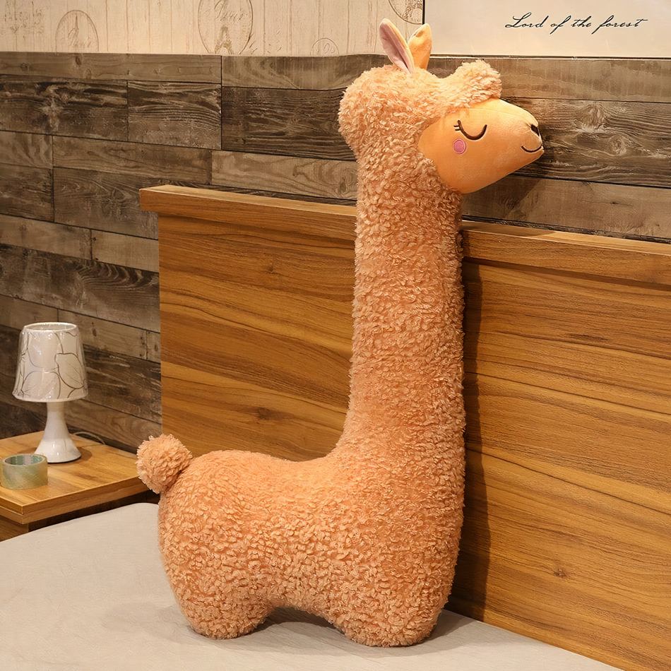 Peluche lama doux câlin géant chambre enfant