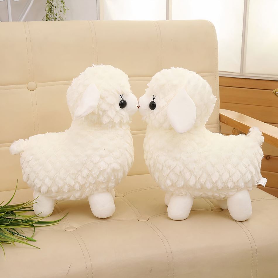 Peluche lama doux enfant câlin univers animal