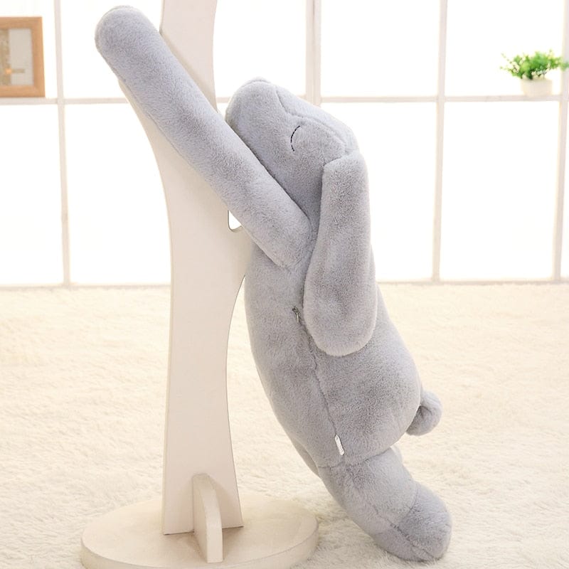 Peluche Lapin Bélier  Léo | Peluche World Gris