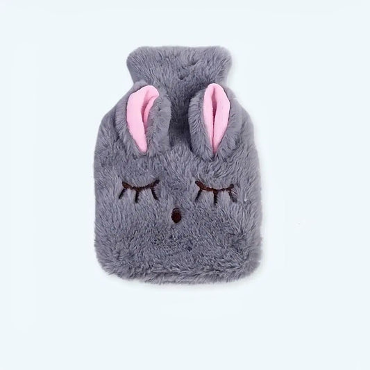 Peluche lapin chauffante douce confort hiver chaleureux