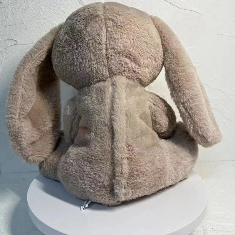 Peluche lapin doux berceuse relaxante pour enfant