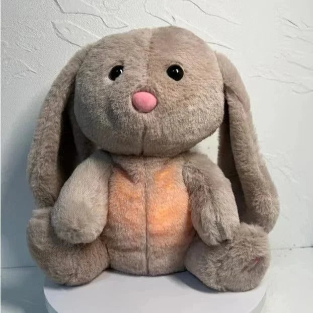 Peluche lapin doux berceuse relaxante pour enfant