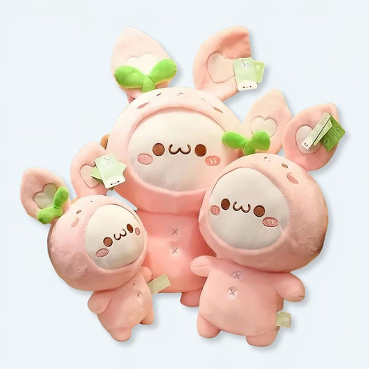 Peluche lapin doux enfant joyeux chambre amusement