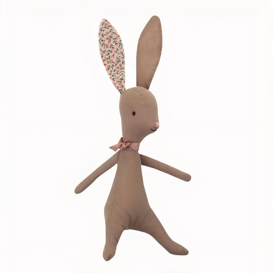 Peluche lapin doux kawaii pastel enfant câlin jeu