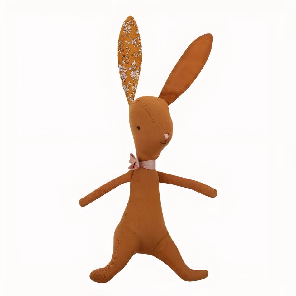 Peluche lapin doux kawaii pastel enfant câlin jeu