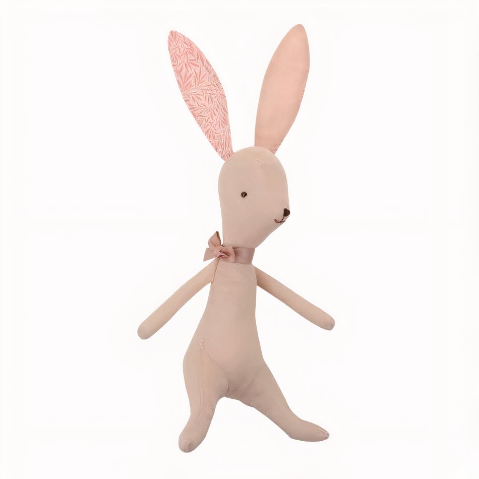Peluche lapin doux kawaii pastel enfant câlin jeu