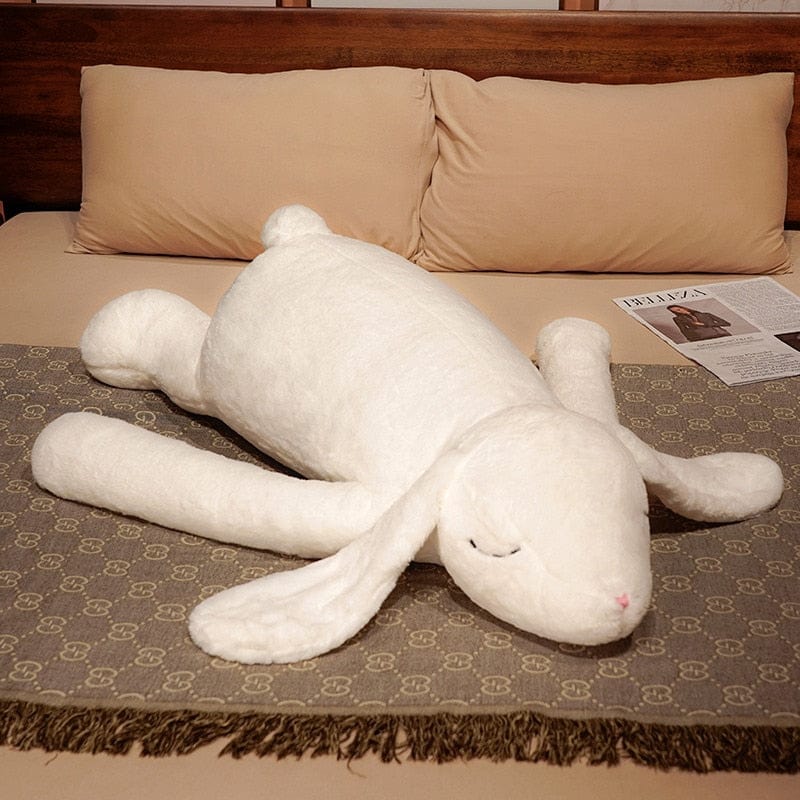 Peluche lapin endormi