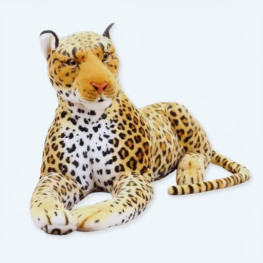 Peluche Léopard géant doux enfant jungle câlin