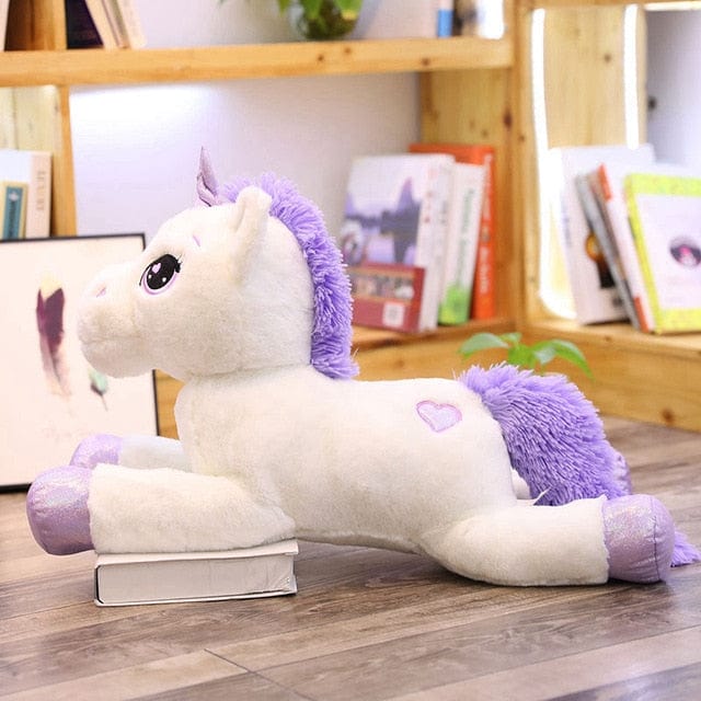 Peluche Licorne 110 CM | Peluche World Blanche