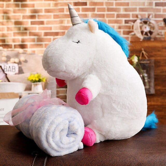 Peluche Licorne 50 CM  Radiance | Peluche World Blanc