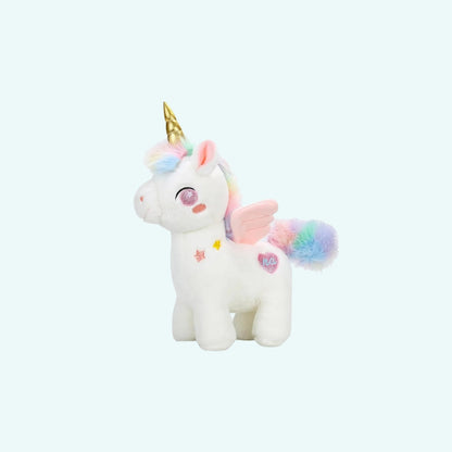 Peluche licorne arc-en-ciel magique douce enfant