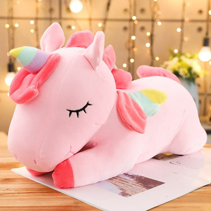 Peluche licorne moelleuse et douce