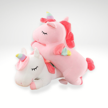 Peluche licorne moelleuse et douce