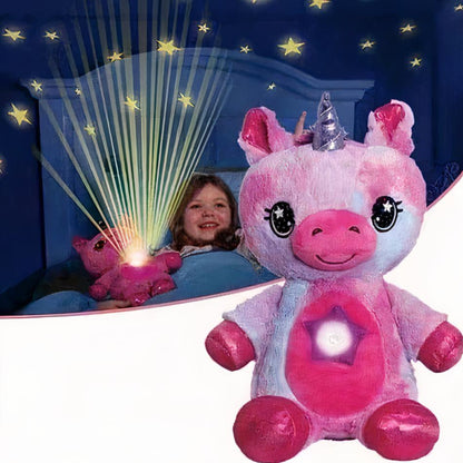 Peluche licorne rose douce enfant chambre magique