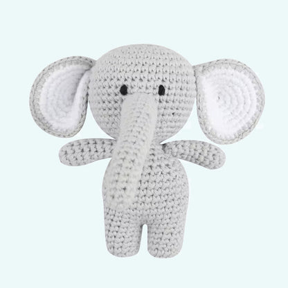 Peluche lion crochet doux safari forêt tropicale